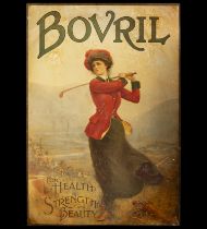 Bovril Meat Sauce Advertising Poster in Art Nouveau style, 1920s