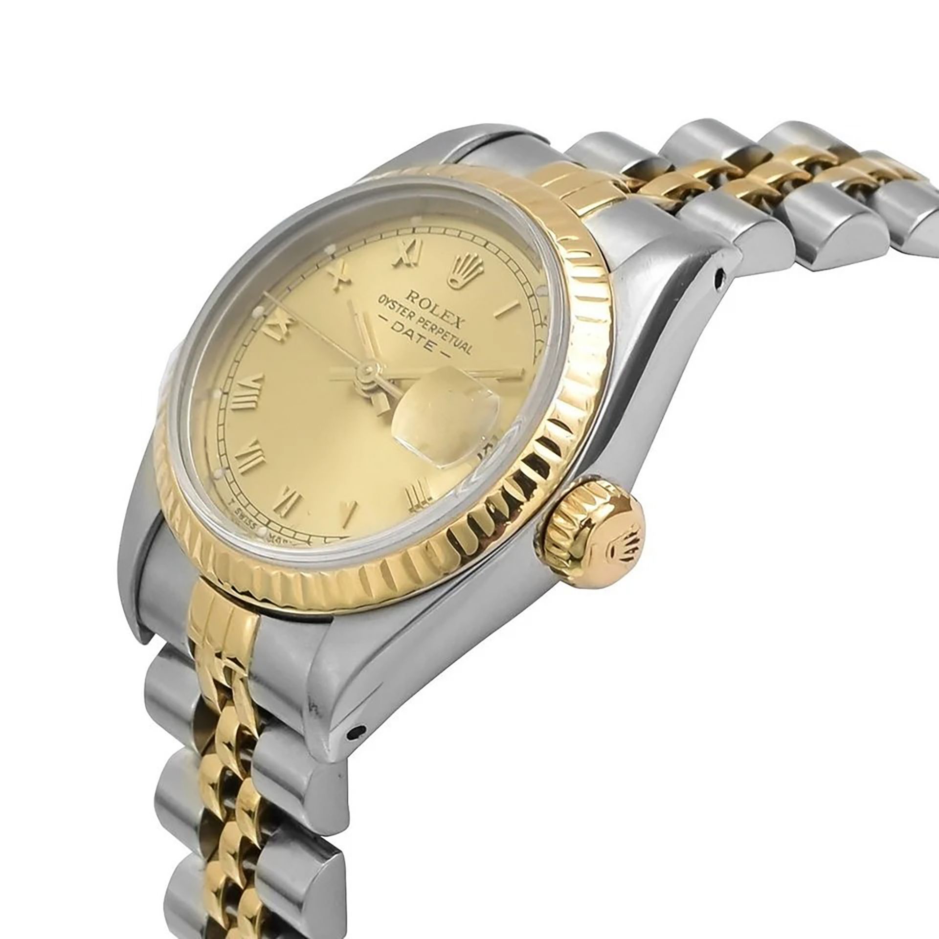 Vintage Rolex Lady Date wristwatch in steel and gold - Image 2 of 6
