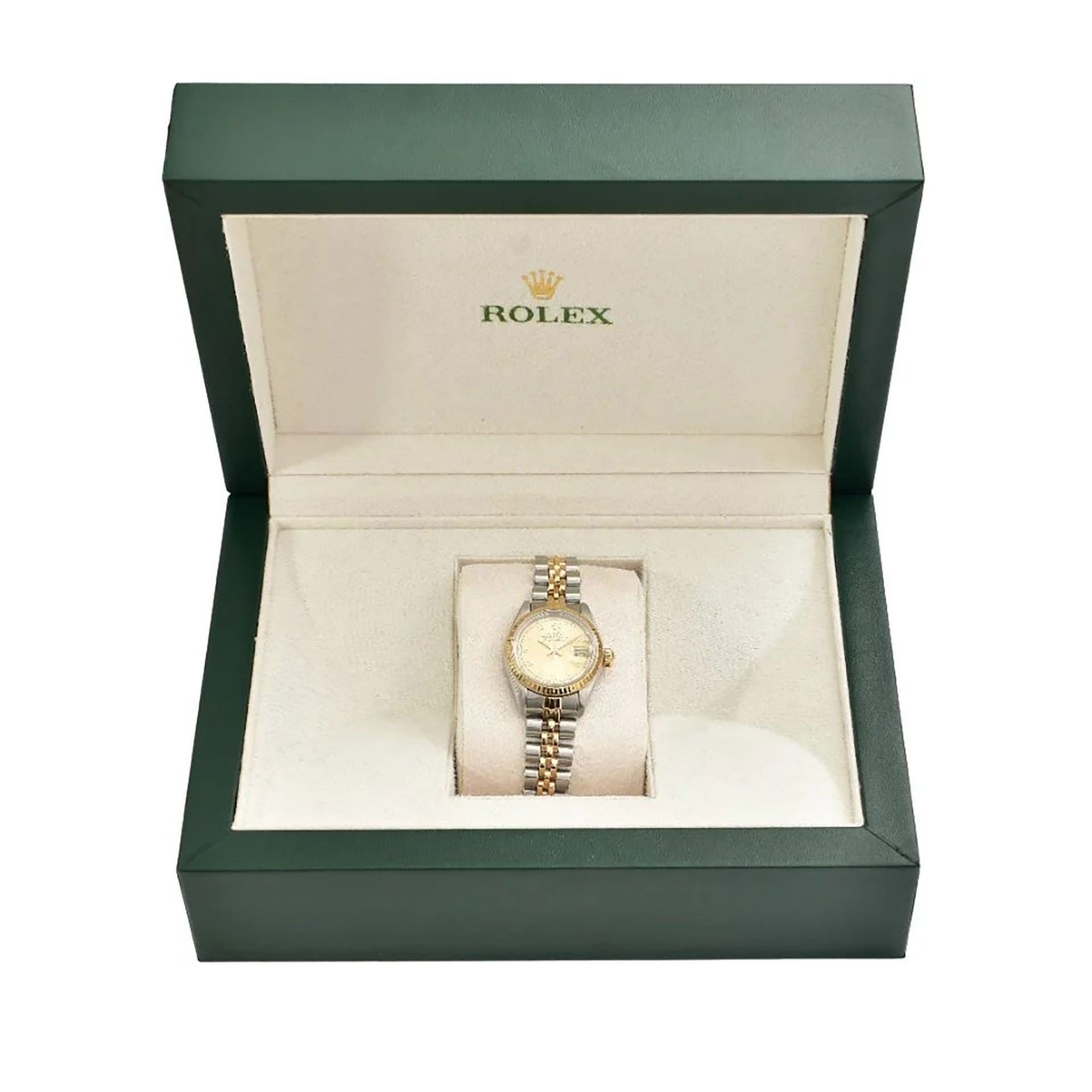 Vintage Rolex Lady Date wristwatch in steel and gold - Image 3 of 6