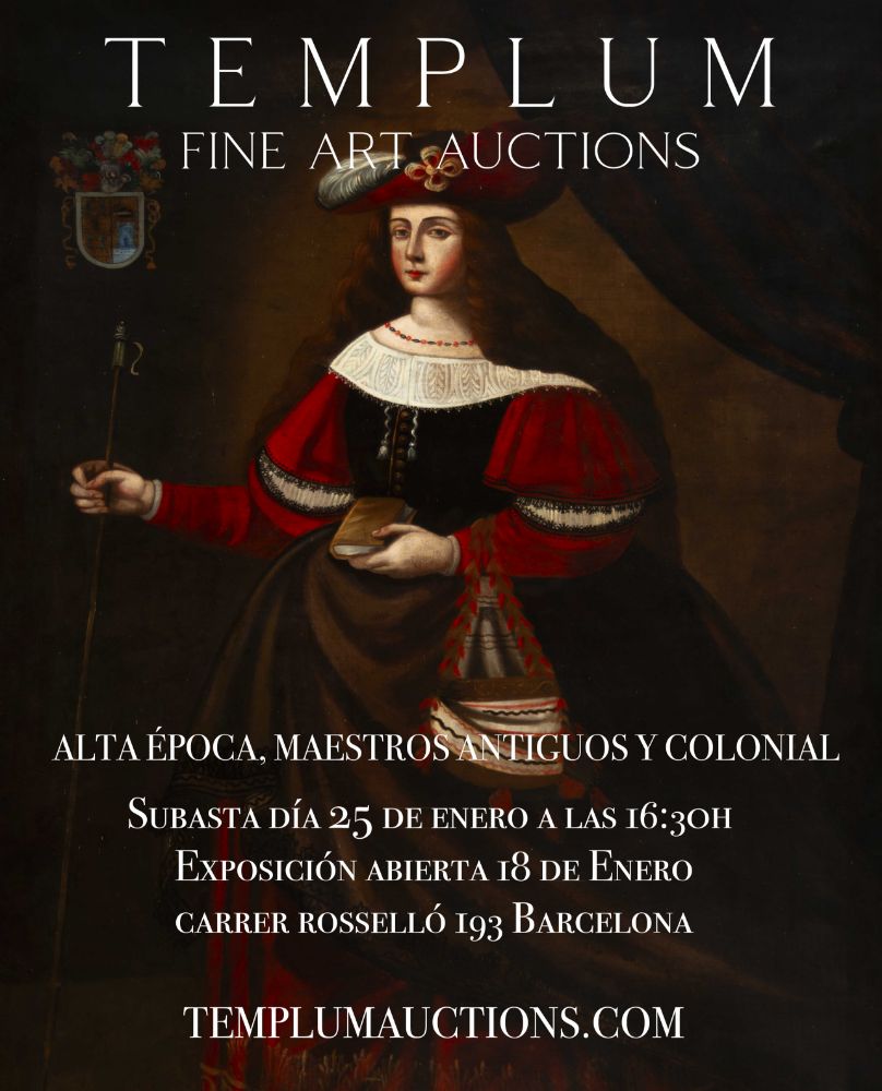 OLD MASTERS, SPANISH COLONIAL ART AND LUXURY WATCHES