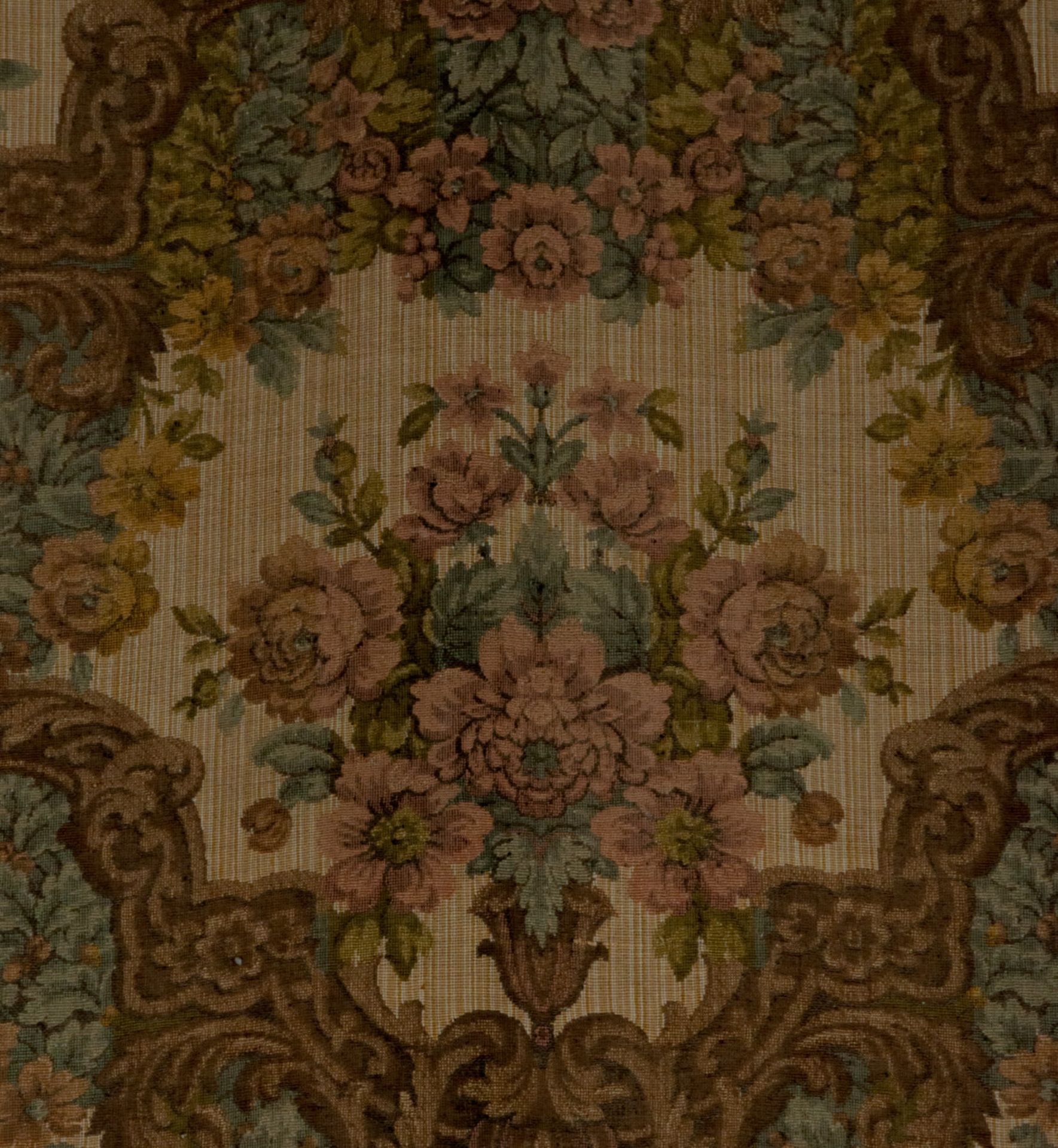 Large French "Verdure" tapestry with baroque style plant motifs, 19th century - Image 2 of 5