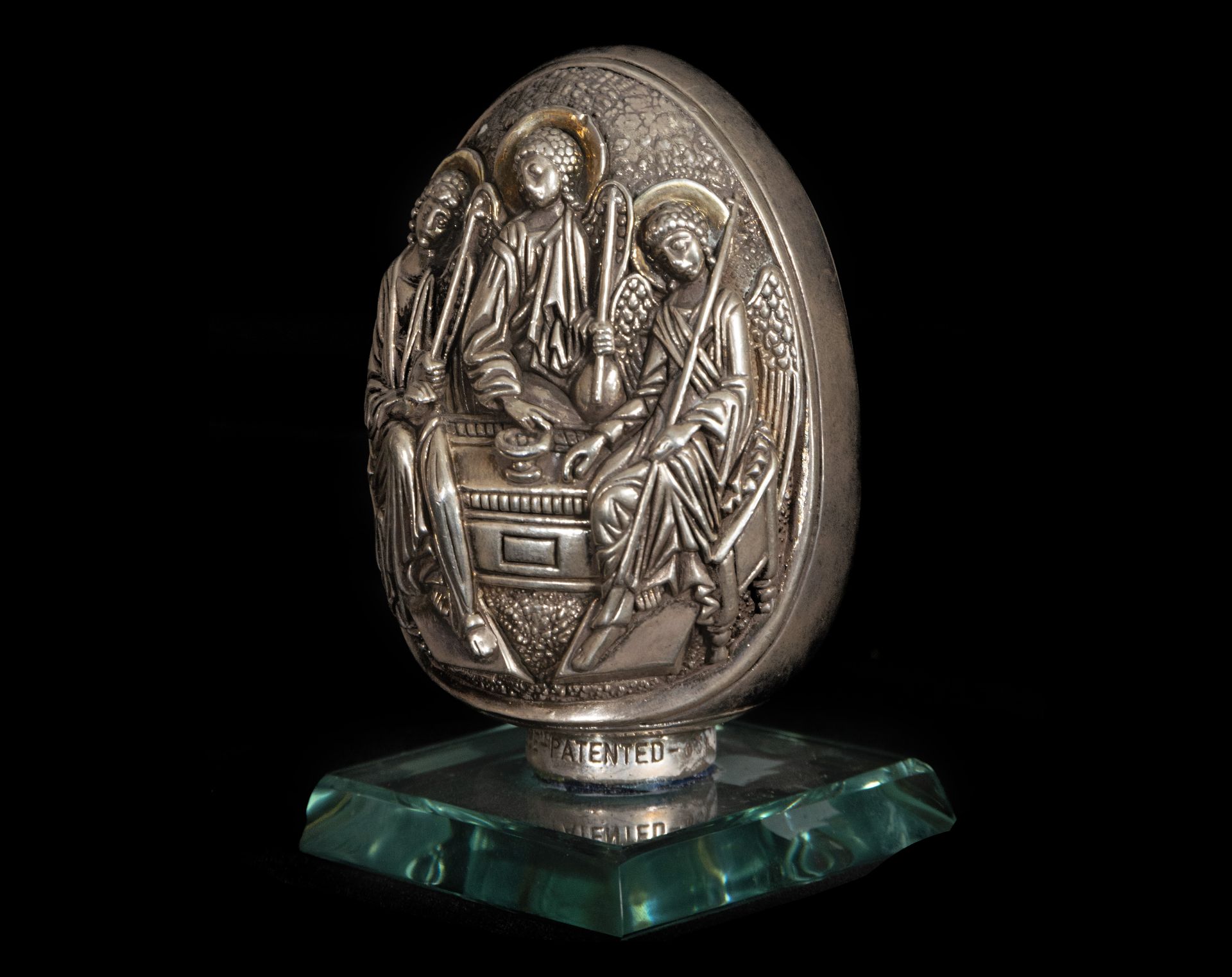 Holy Family in silver, 19th century - Image 2 of 4