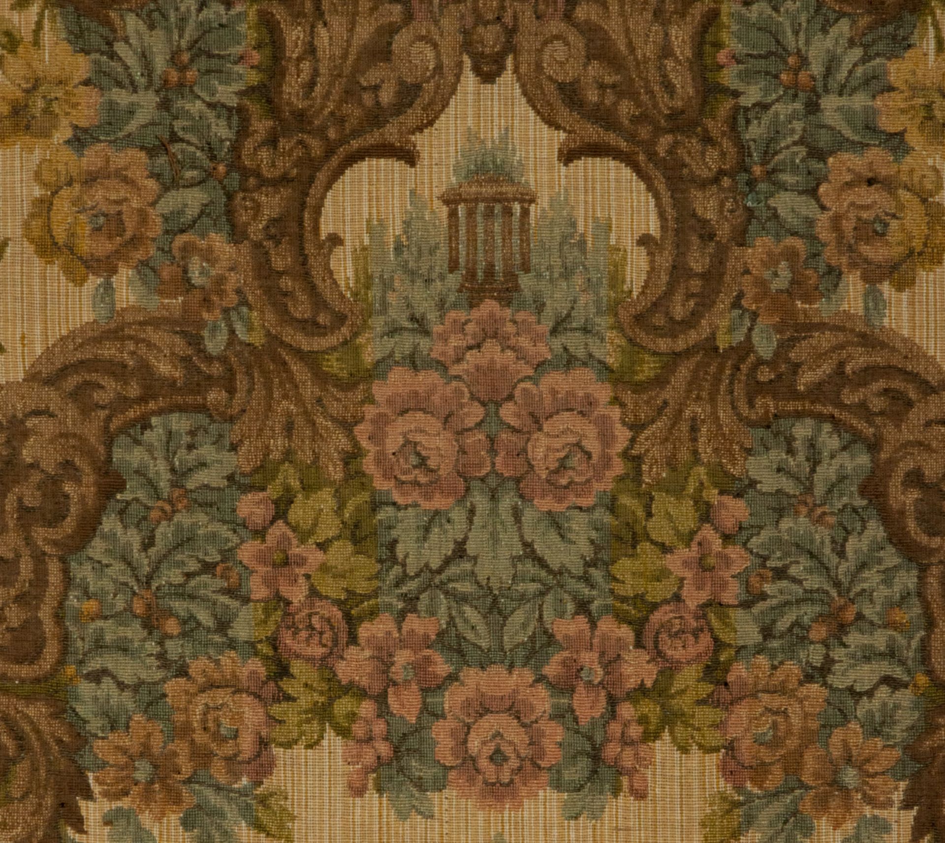 Large French "Verdure" tapestry with baroque style plant motifs, 19th century - Image 4 of 5