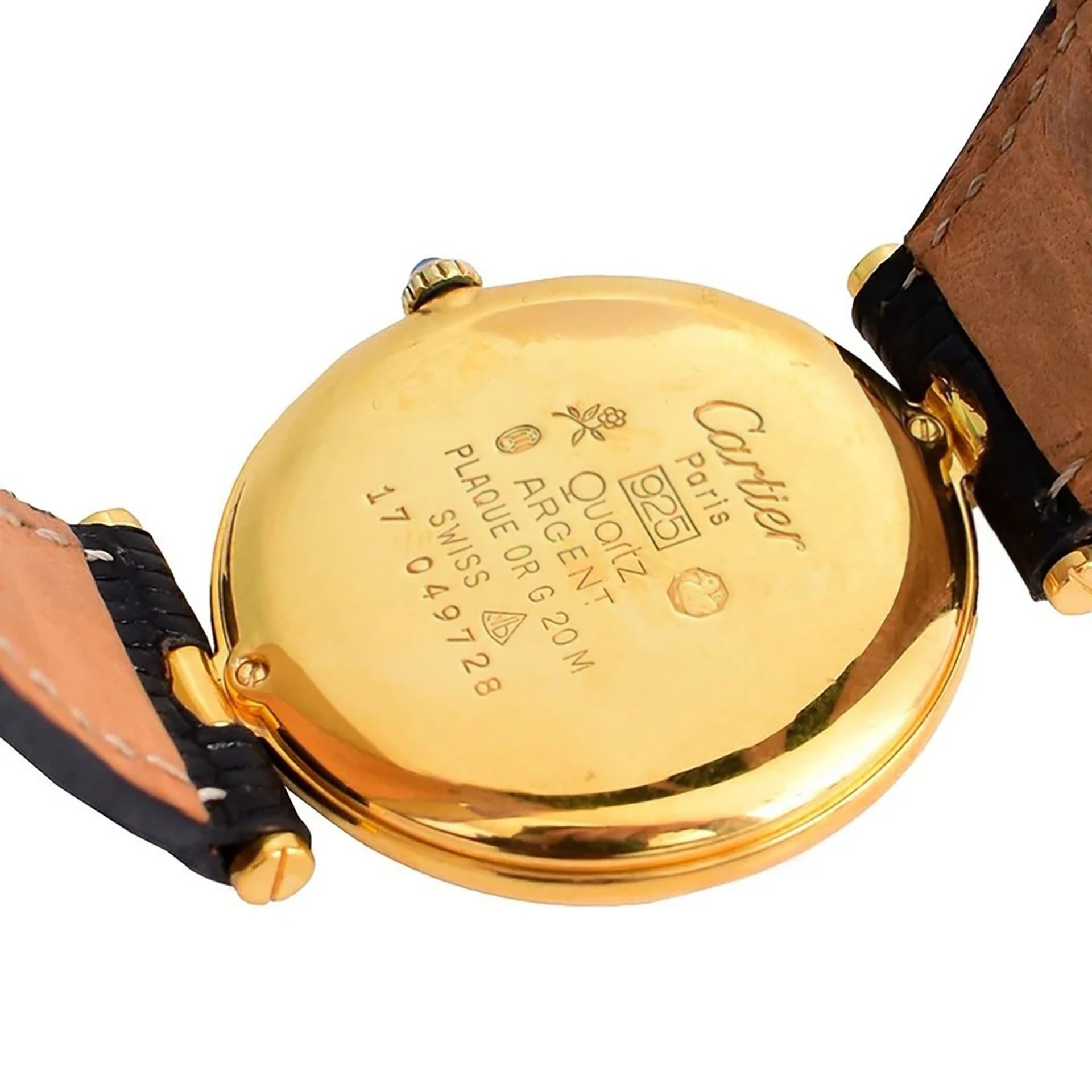 Cartier Vermeil Must wristwatch - Image 4 of 6
