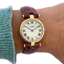 Cartier Must Vermeil wristwatch