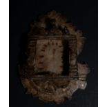 Rare Porta - Image or Templete in Alabaster from Trapani (Sicily), Italian work from the 17th centur