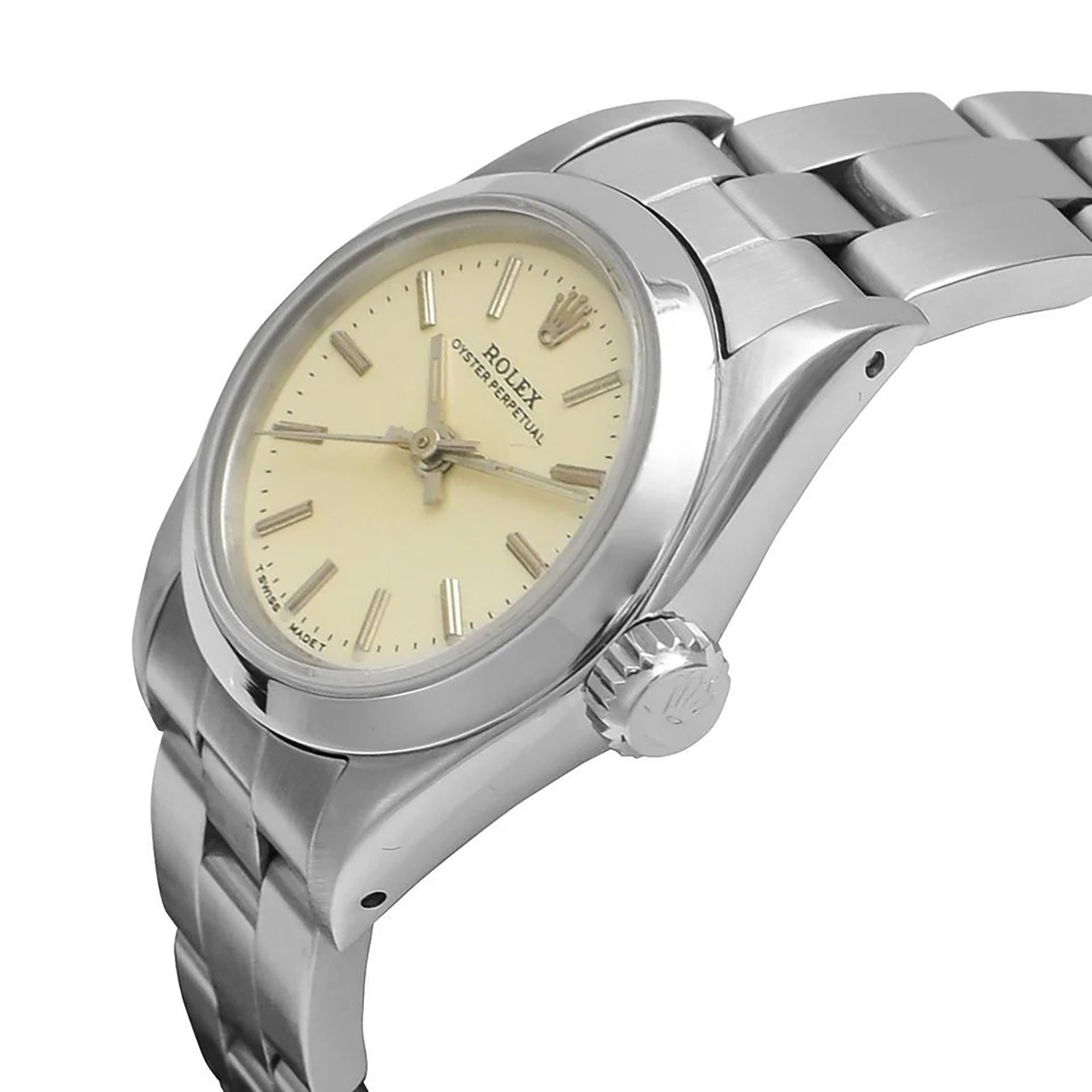 Vintage Rolex in steel Oyster Perpetual Lady model - Image 2 of 5