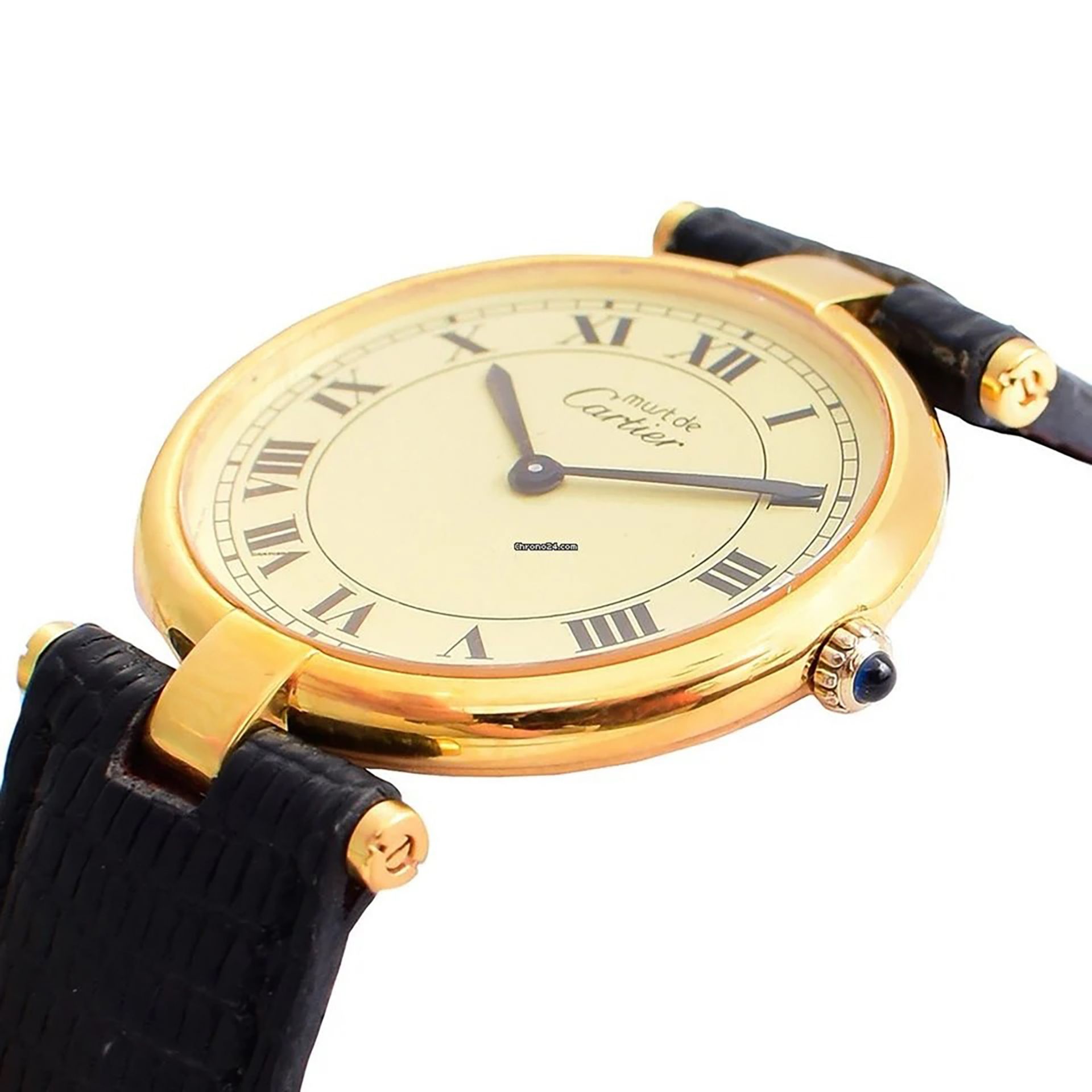 Cartier Vermeil Must wristwatch - Image 2 of 6