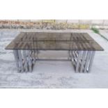 Large Italian Art Deco Industrial Table from the 50s
