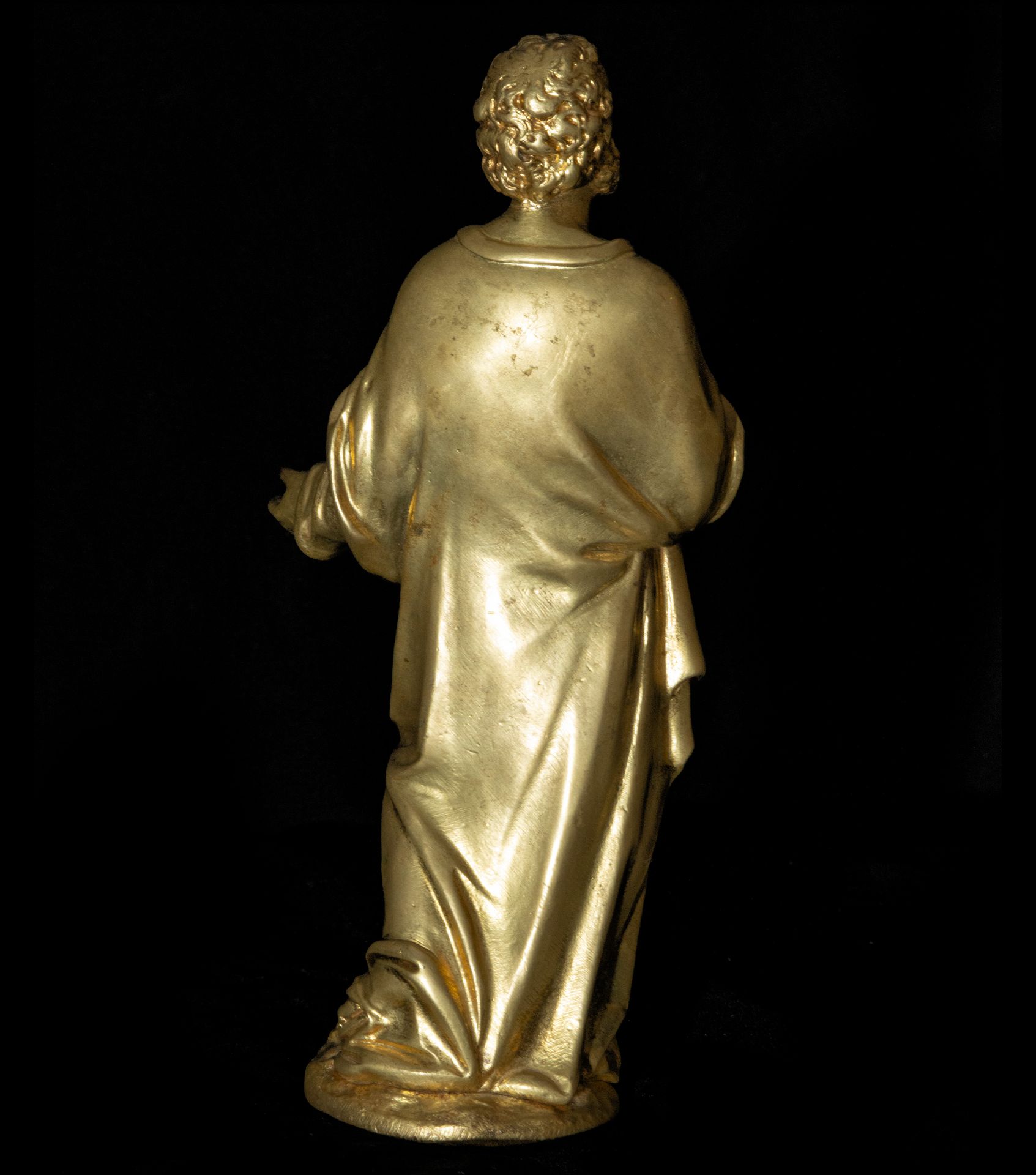 Saint Peter French in gilt bronze, 17th century - Bild 4 aus 4