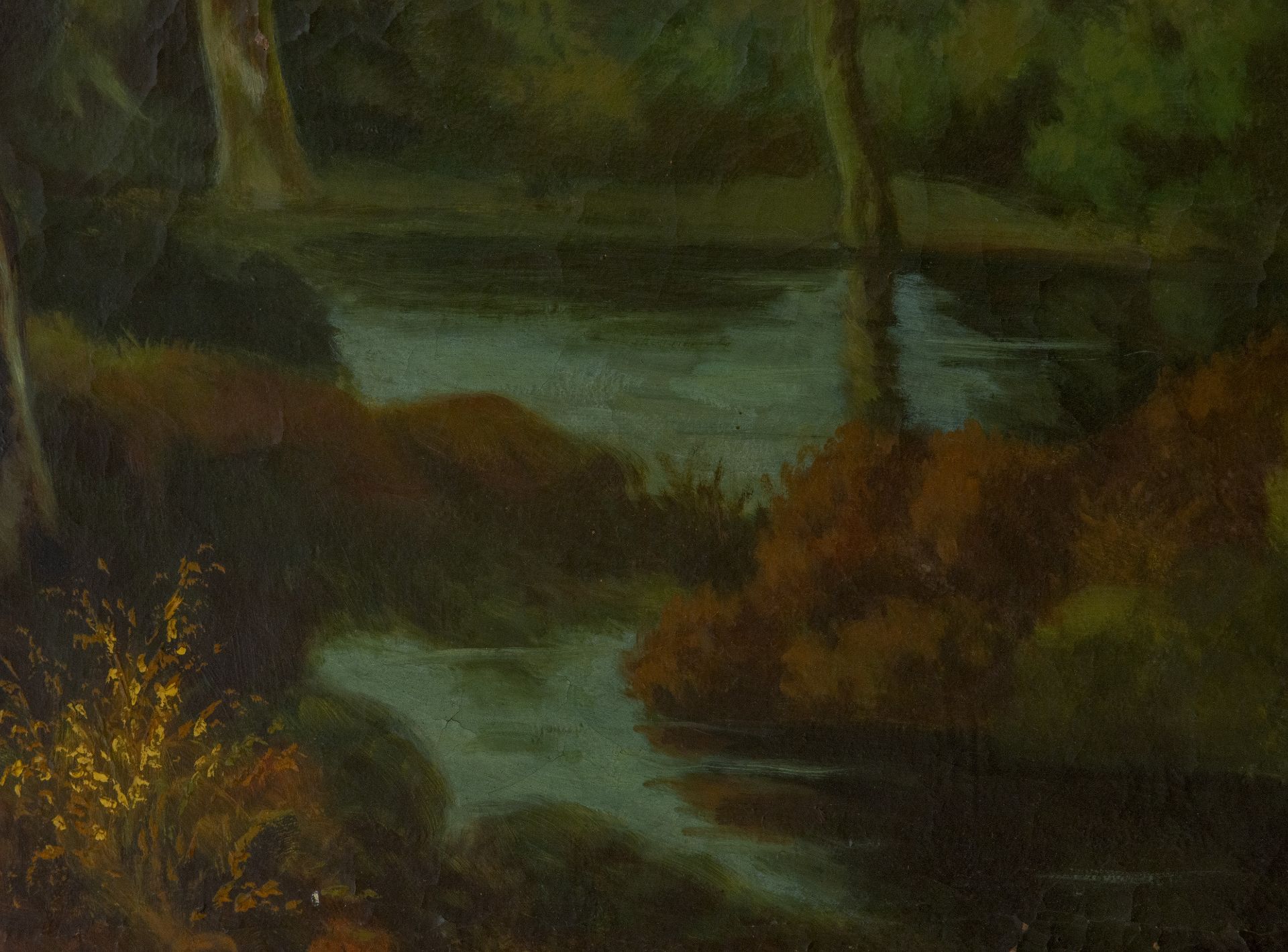 River landscape, 18th century, Flemish school - Image 2 of 6