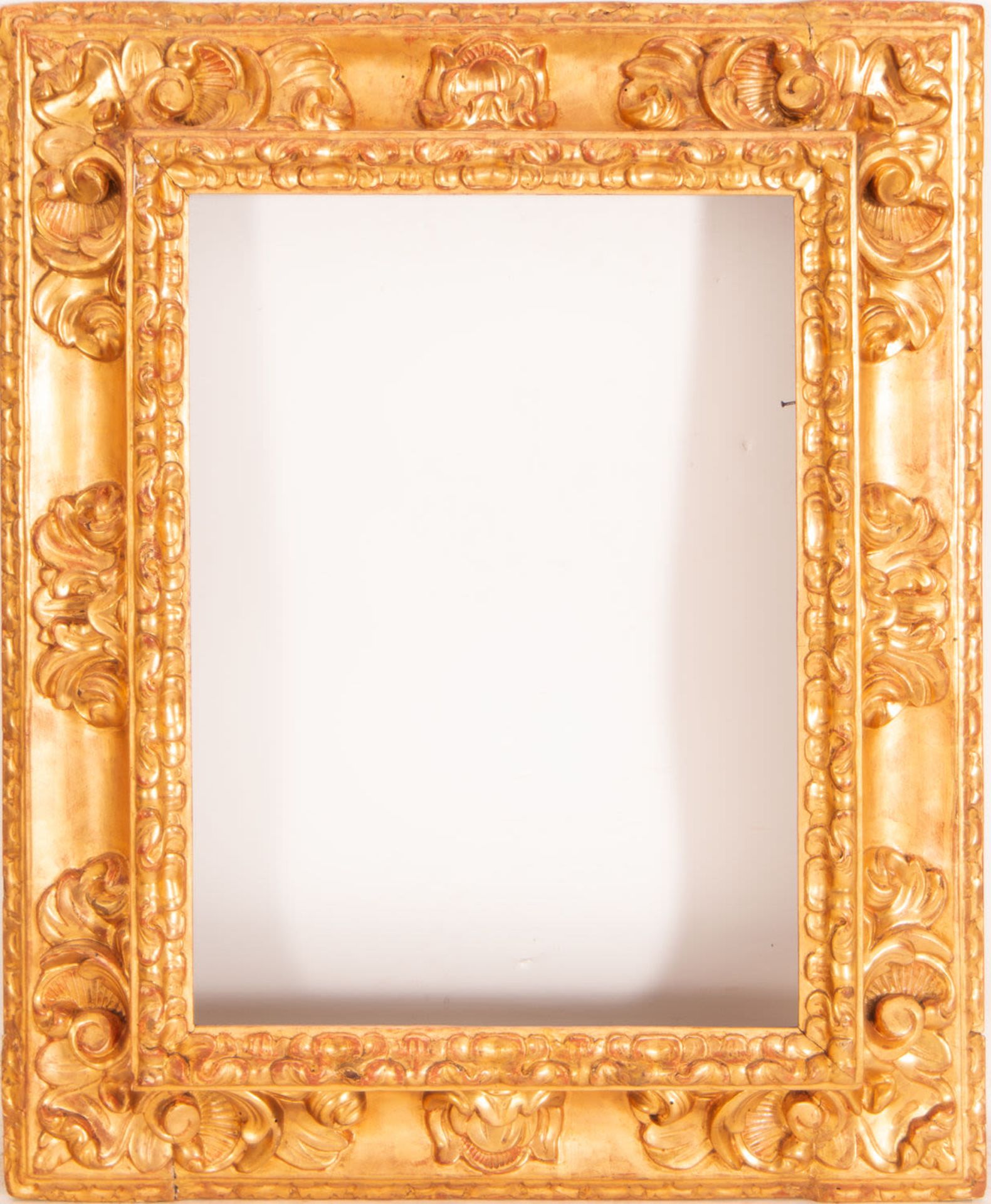 Spanish Baroque Giltwood Frame, 17th century