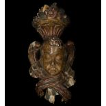 18th century Italian baroque angel head auction
