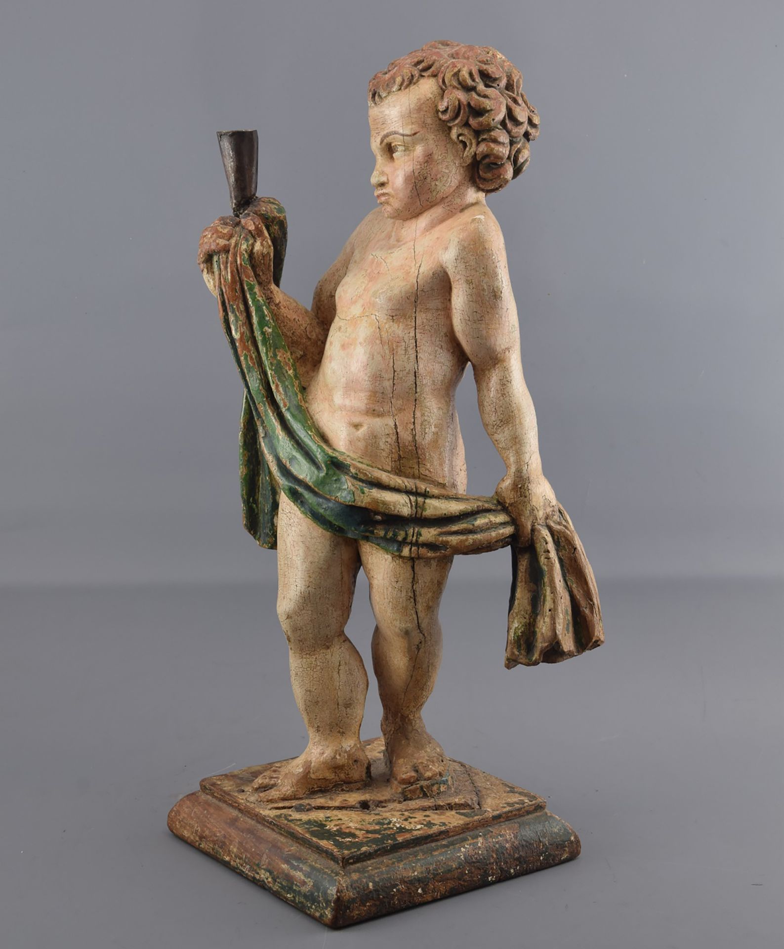 Romanist torchlighter from the 16th century - early 17th century - Bild 2 aus 6