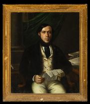 Portrait of a Gentleman, 19th century romantic school