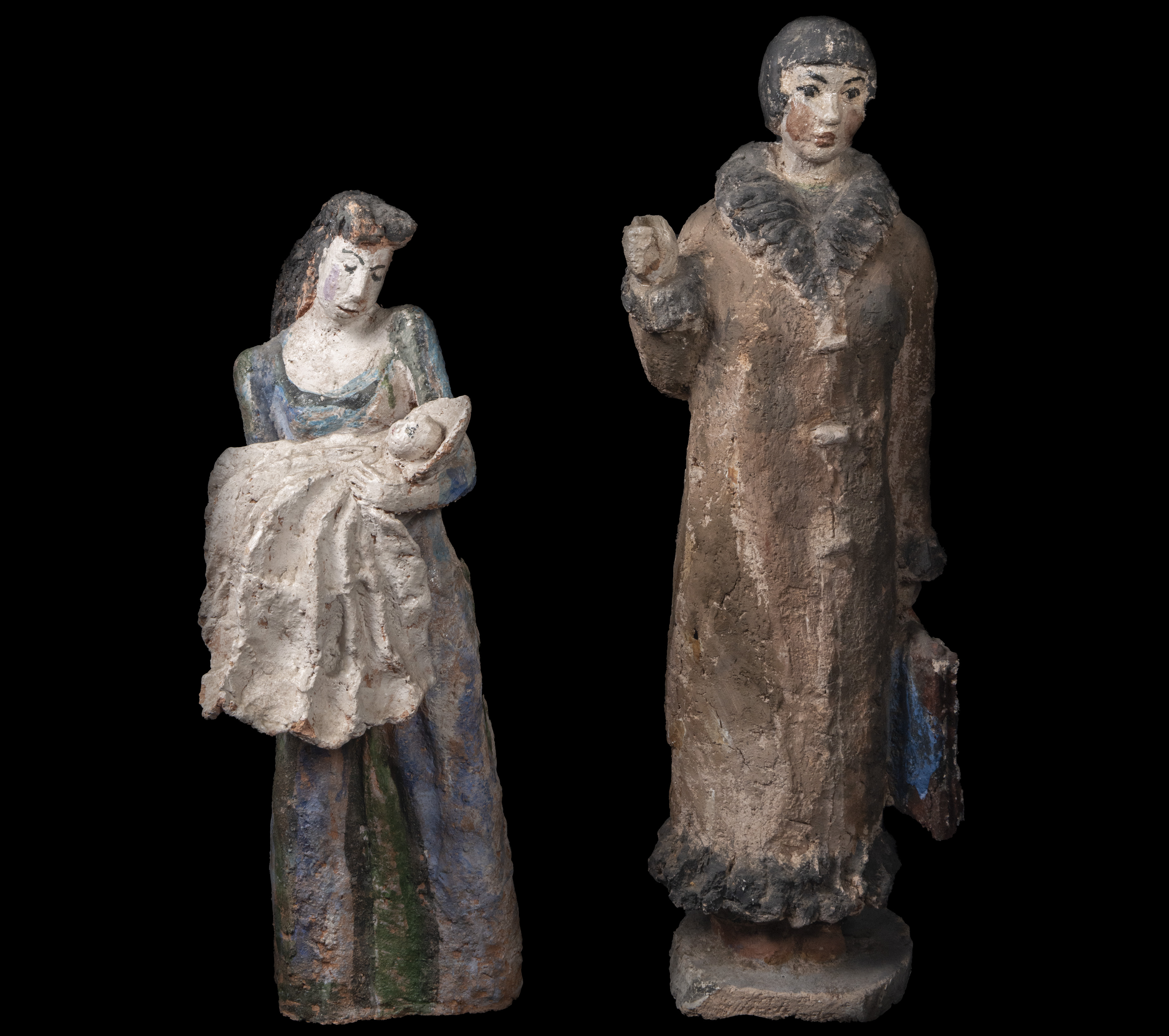 Pair of Russian Sculptures from the 70s