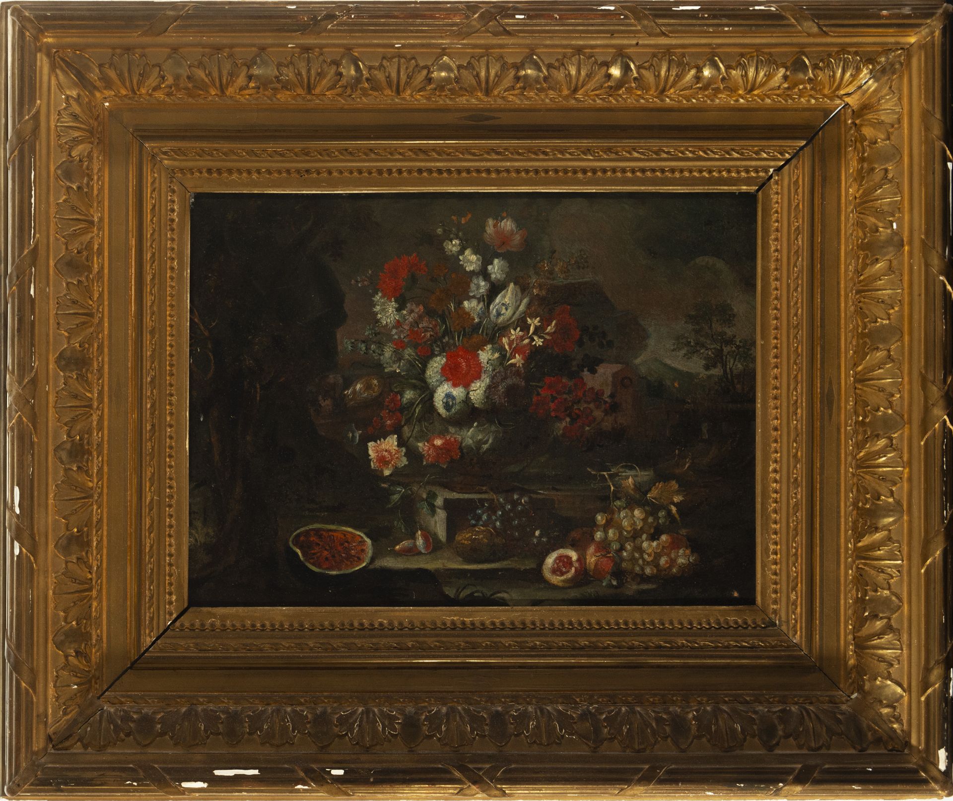 Pair of Italian still lifes, Roman school of the 17th century - Image 7 of 11