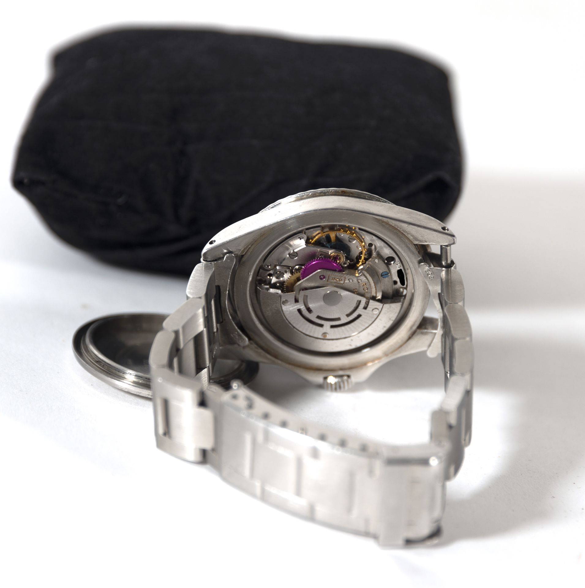 Elegant Rolex Submariner watch model 5513 vintage in steel, 1960s - Bild 8 aus 9
