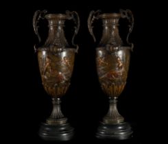 Pair of Neoclassical style glasses from the 19th century