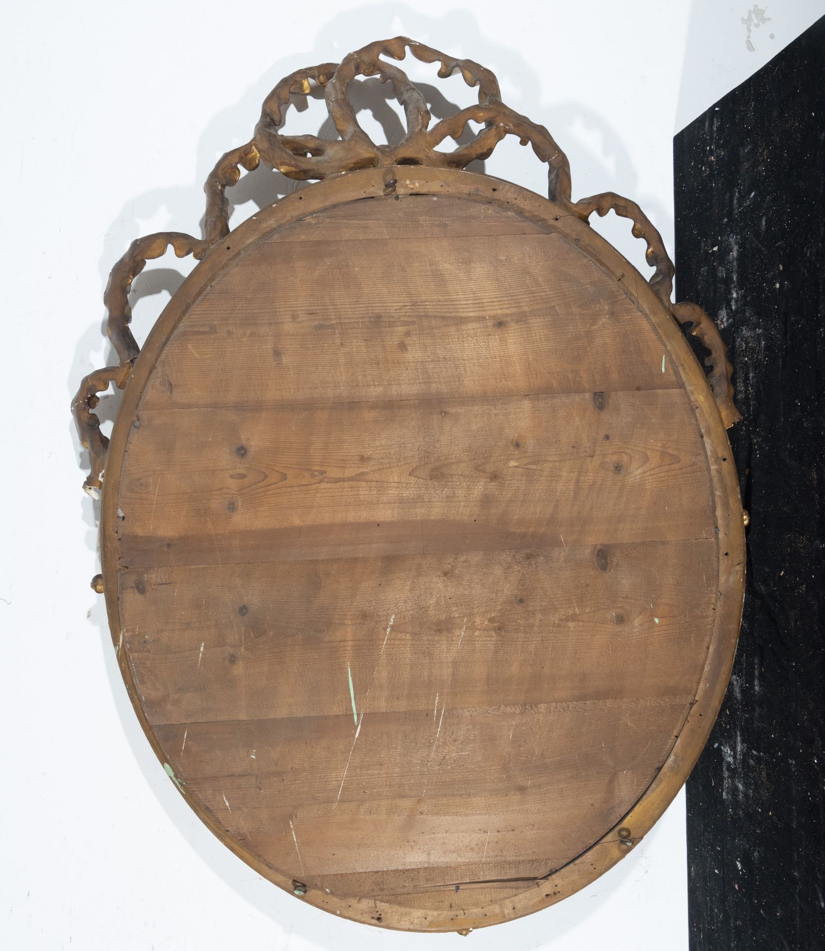 Decorative oval mirror from the 19th century - Bild 2 aus 2