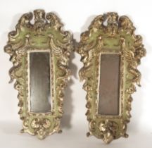 Pair of Distinguished 18th Century Venetian Mirrors, Veneto or Padua, Italy, 18th century