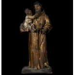 Saint Francis with Child from the 17th century