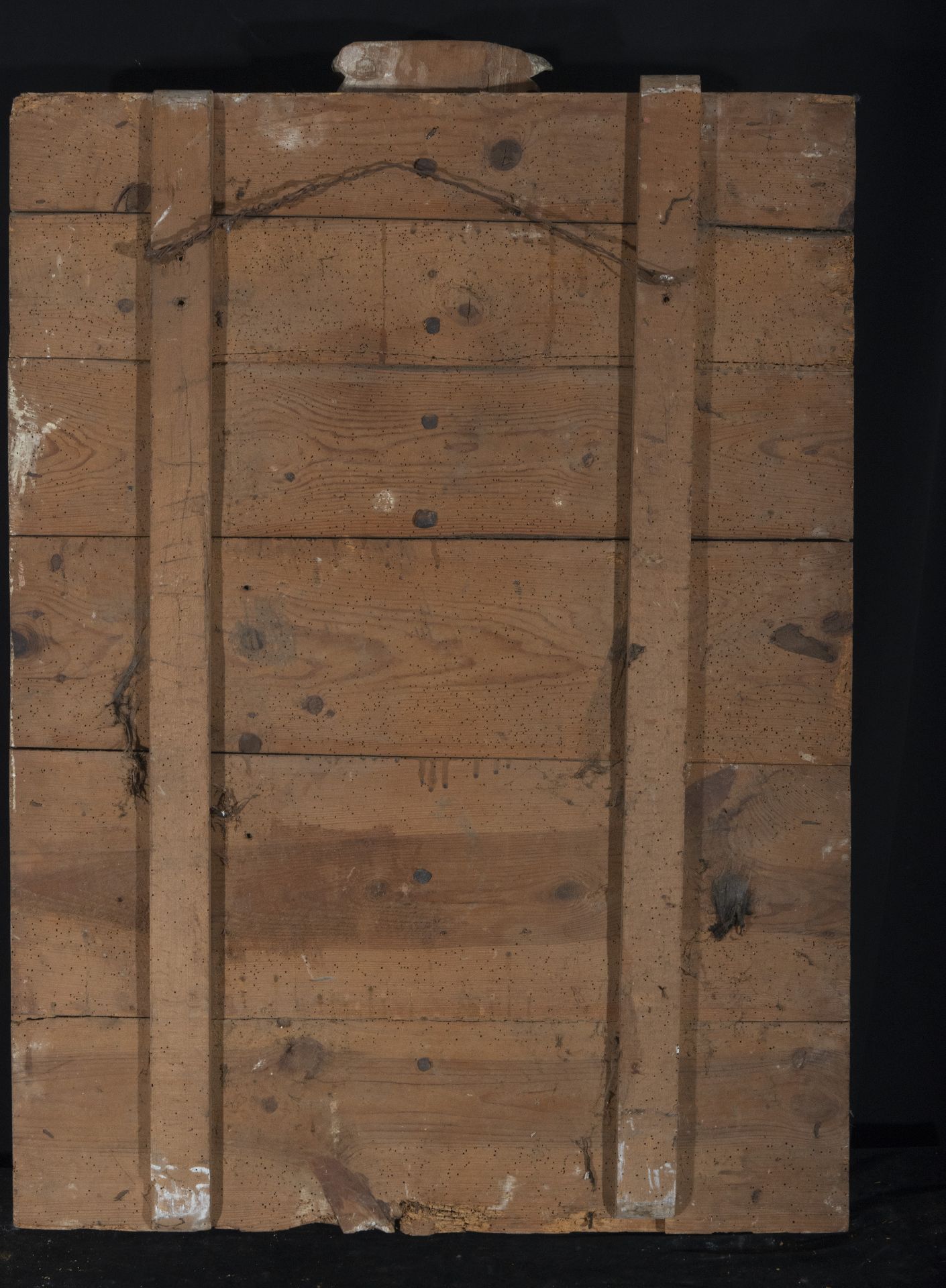 Pair of Large Noble Heraldic Shields in Renaissance carved wood, Spain or Portugal 16th century - ea - Image 5 of 5