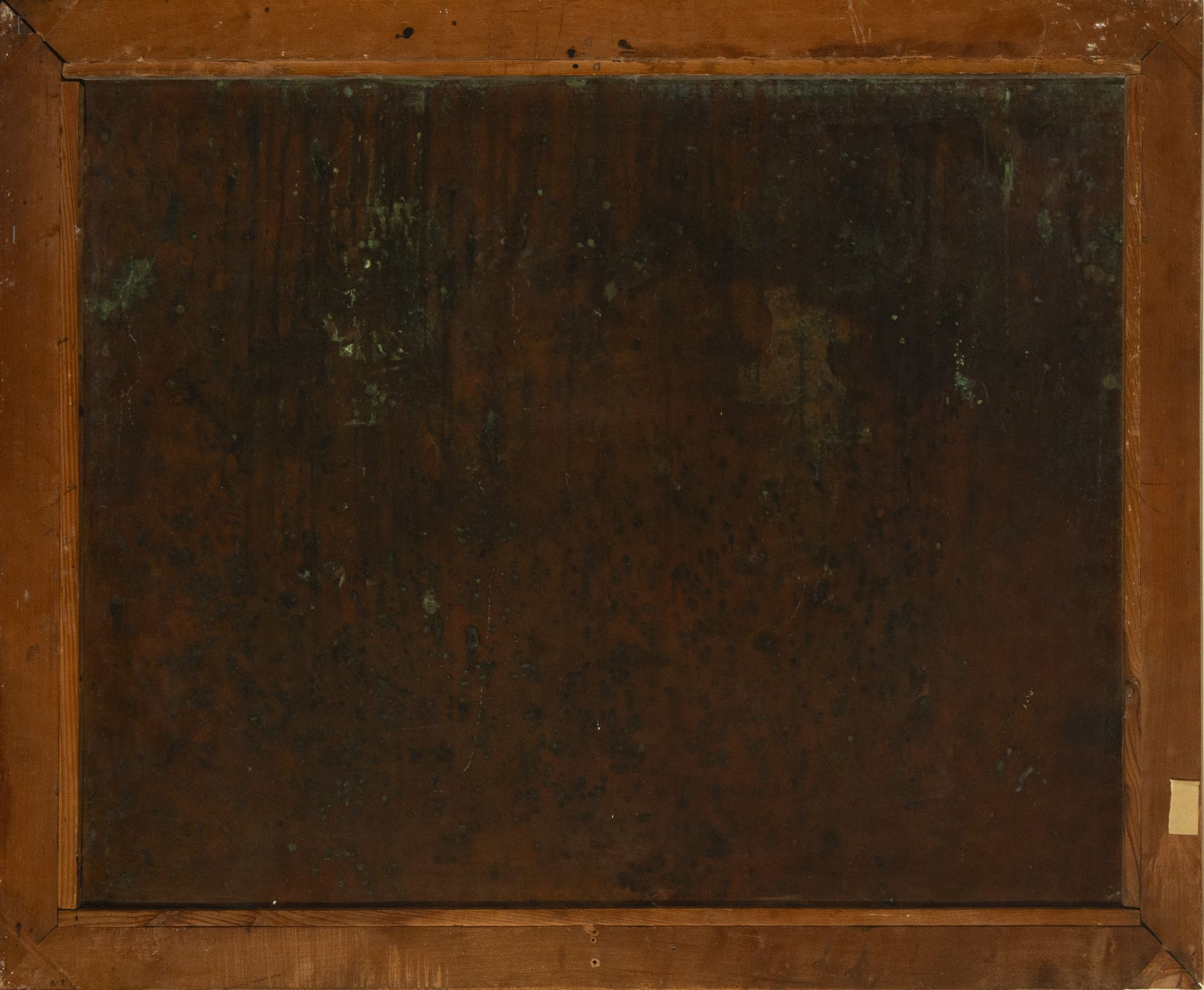 The Red Sea, Large copper painted in oil from the 17th century, attributable to the workshop or Fran - Image 6 of 6