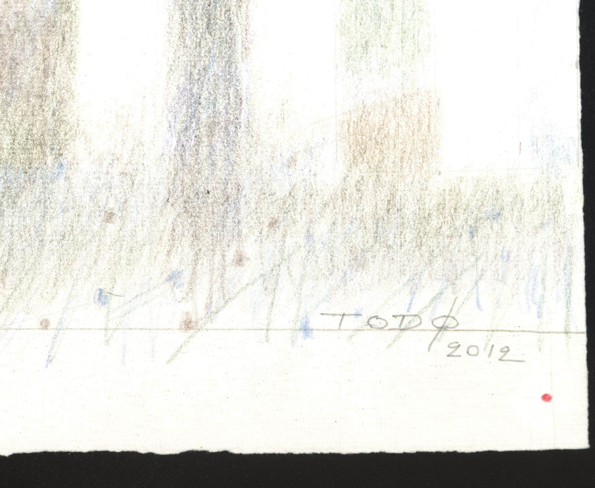 Semyon, 2012 pastel on paper - Image 2 of 3