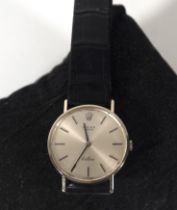 Elegant Rolex Cellini for Men, in 18k white gold, 2000s