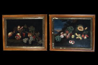 Pair of Large and Decorative Still Lifes, 17th century