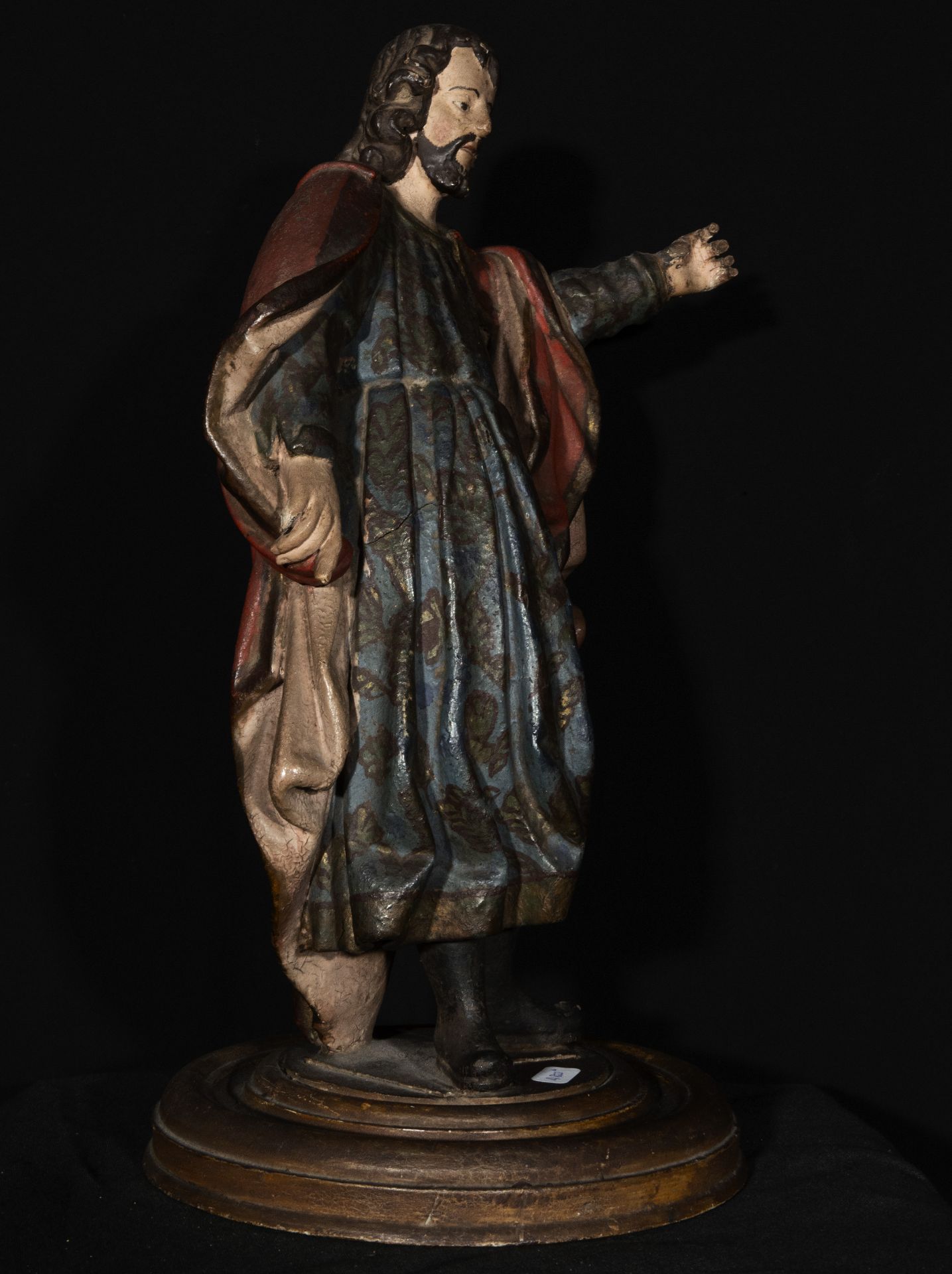 Santiago Apostle, Brazilian colonial pilgrim of the 18th century - Image 4 of 4