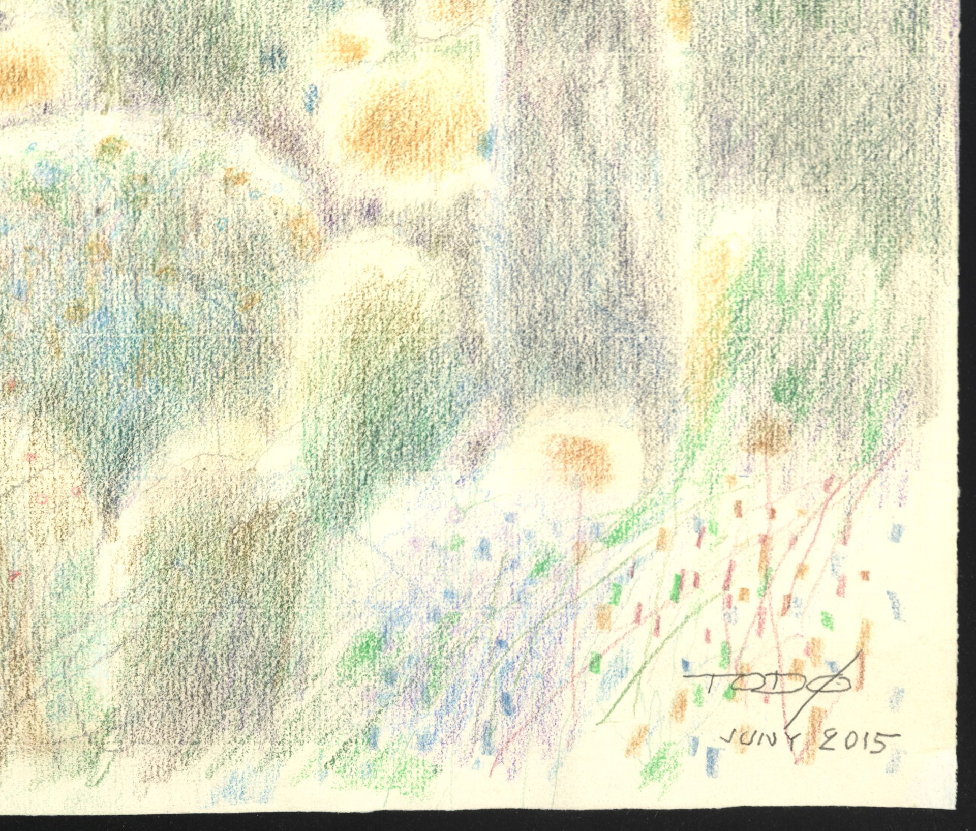 Semyon, 2015 pastel on paper - Image 2 of 3