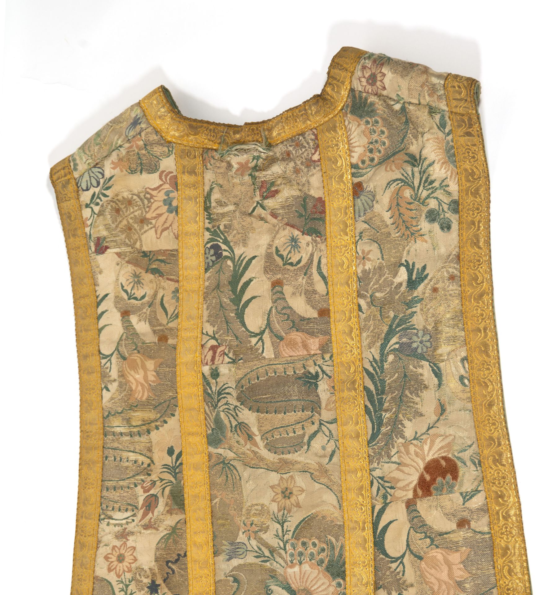 Ecclesiastical Priest's Chasuble, in silk, 19th century - Image 2 of 5