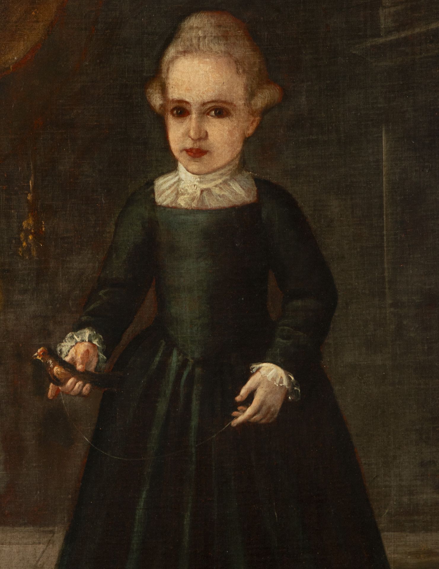 Portrait of a Girl, late 17th century - Image 2 of 5