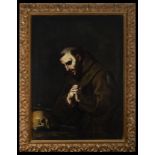 STAR LOT - Saint Francis of Assisi, attribution to Luca Giordano (Naples, 1634- Naples, 1705), 17th 