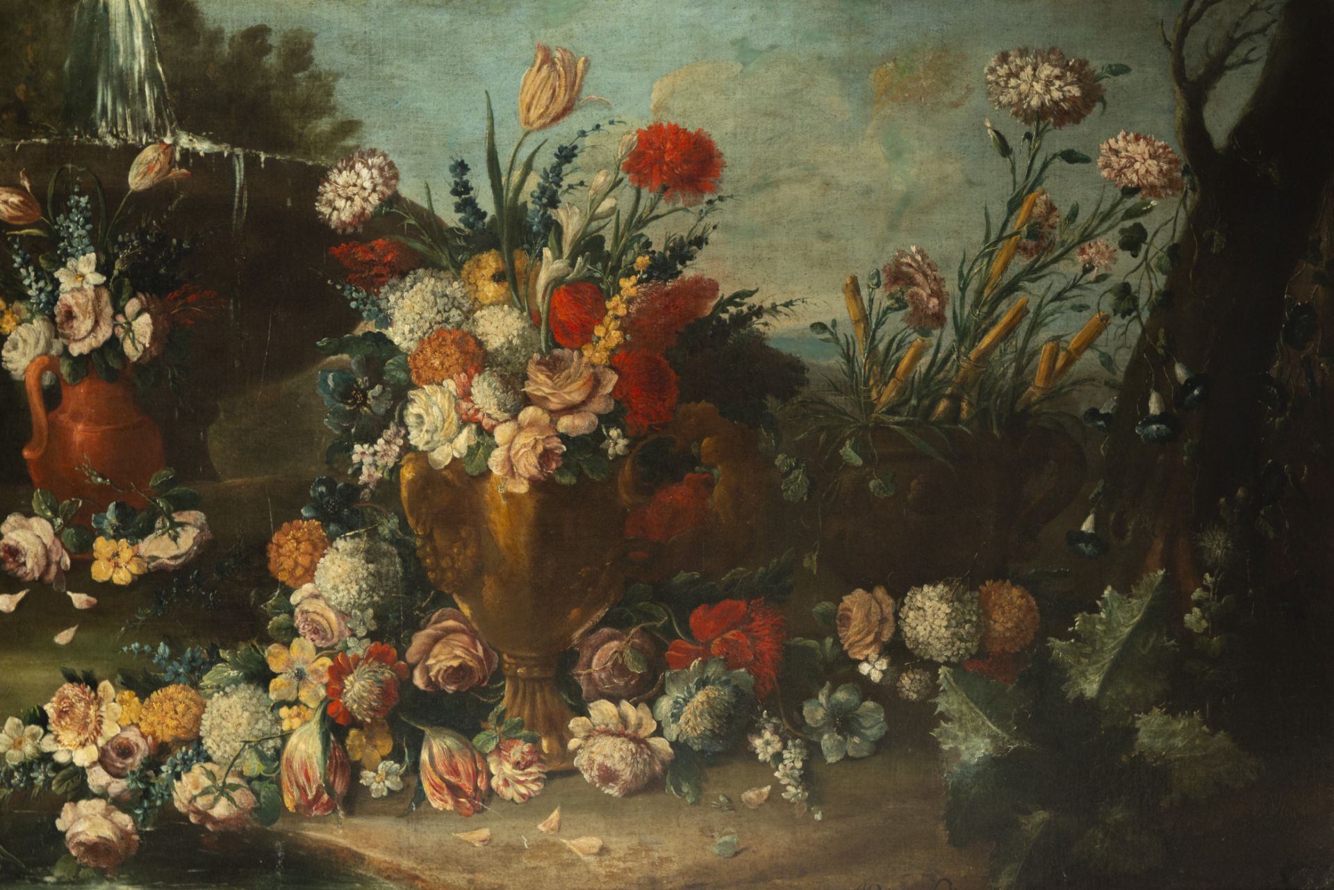 Mariano Nanni, 17th century Italian school, Still Life of Flowers - Bild 2 aus 6