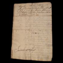Colonial Spain - Lot of 3 Letters from the New World - Letter of a Tsunami in Veracruz in 1735, Minu
