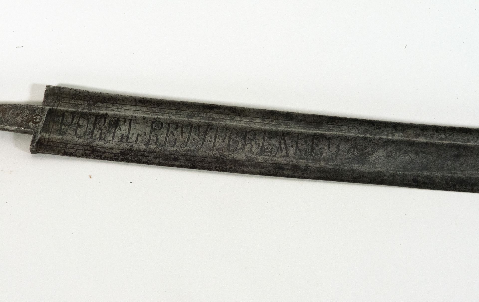 Saber from the Spanish War of Independence, Ferdinand VII, with inscription "For the King and For th - Image 2 of 6