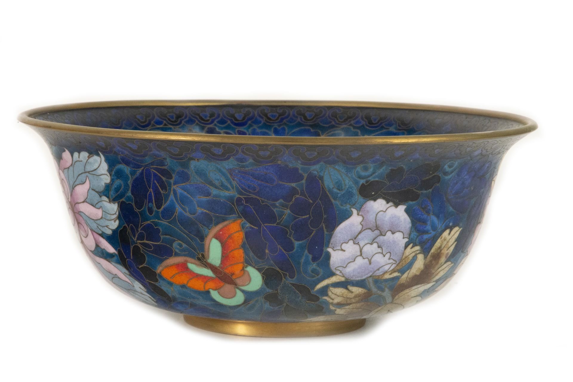 Chinese cloisonne bowl, 20th century - Image 2 of 4