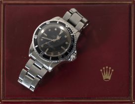 Elegant Rolex watch model 5513, 1960s, with box