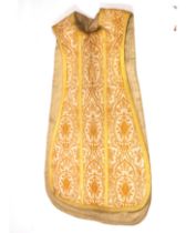 Ecclesiastical Priest's Chasuble, in silk, 19th century