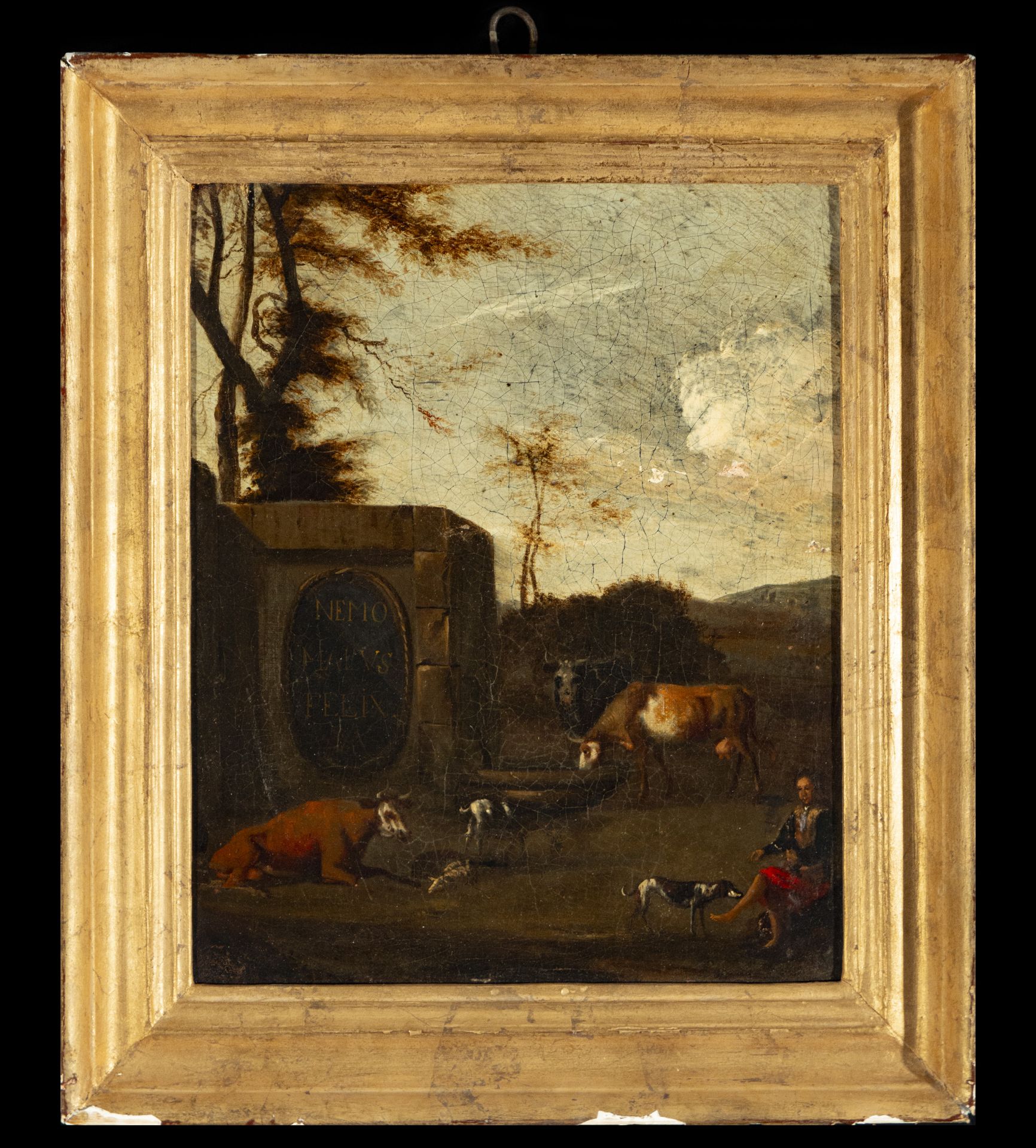 Pastoral Scene, Flemish school of the 17th century