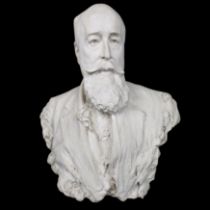 Model by Marianio Benlliure for the bust of Sigismundo Moret, 19th century