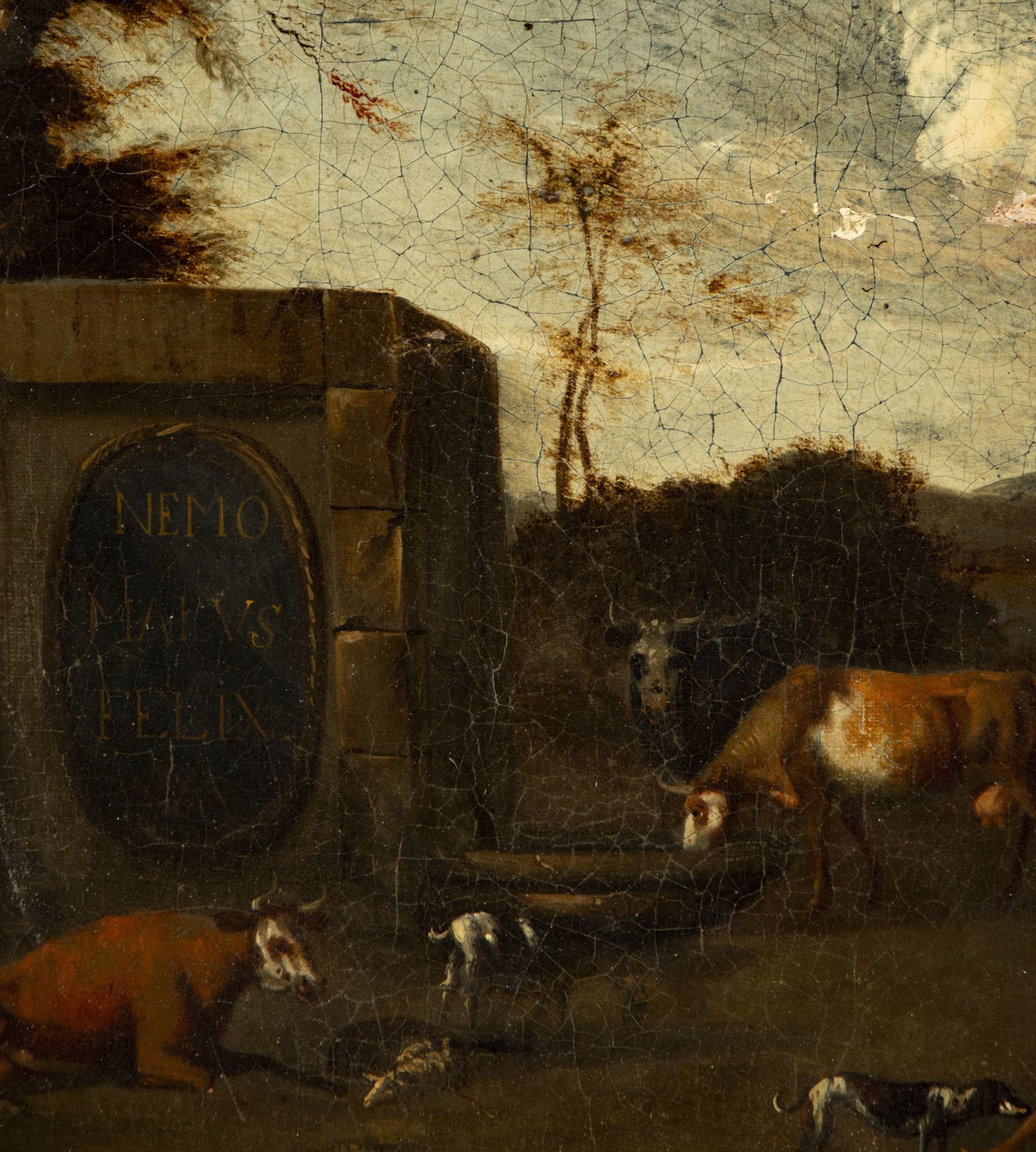 Pastoral Scene, Flemish school of the 17th century - Image 2 of 4