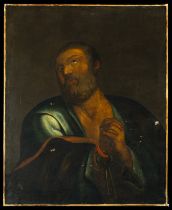 Tears of Saint Peter, Italian Roman school of the 17th century