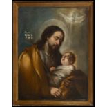 Saint Joseph with Child from the 17th century