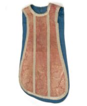 Ecclesiastical Priest's Chasuble, in silk, 19th century