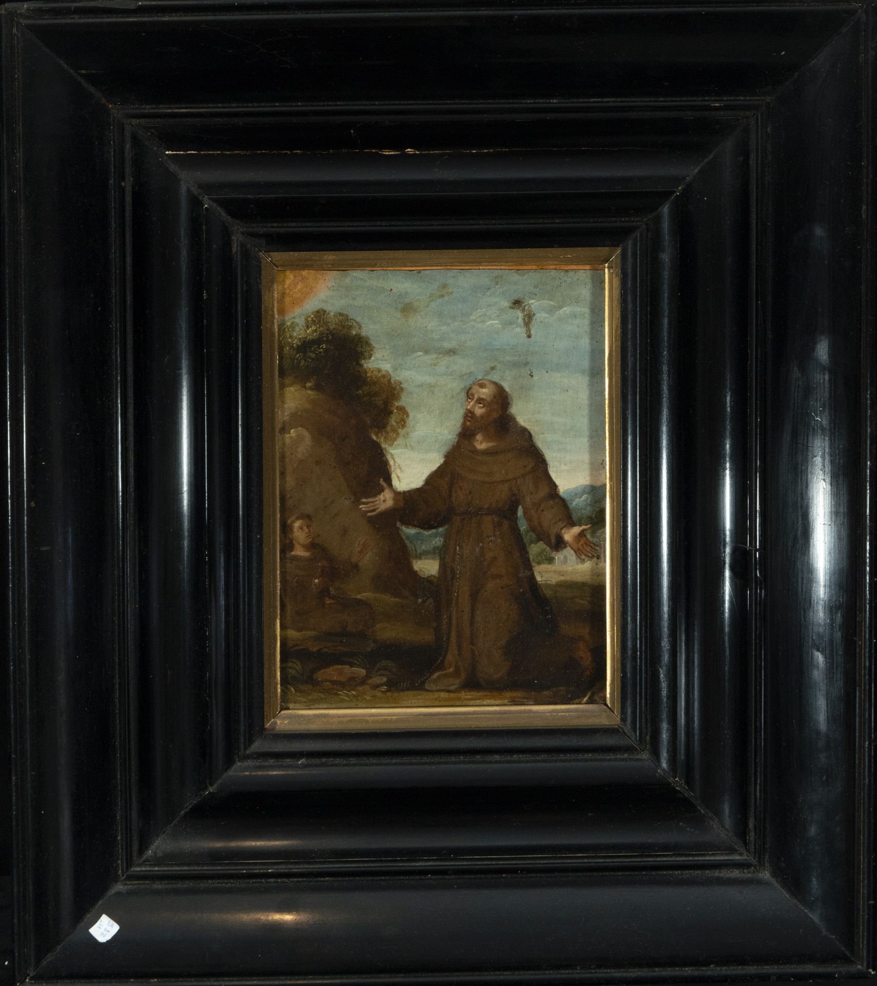 Saint Francis receiving the Stigmata, Flemish school of the 17th century