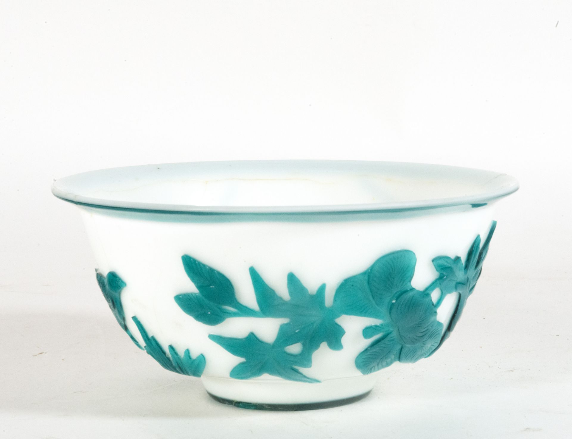 Beautiful and Large Peking Crystal Bowl, 19th century